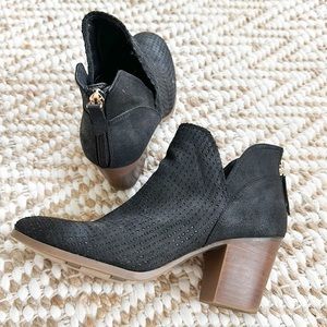 Fergalicious Black ankle booties